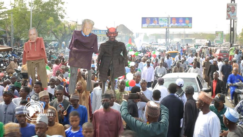 Iranpress: Nigerian Movement Marks Iran Revolution Anniversary With Massive Rally