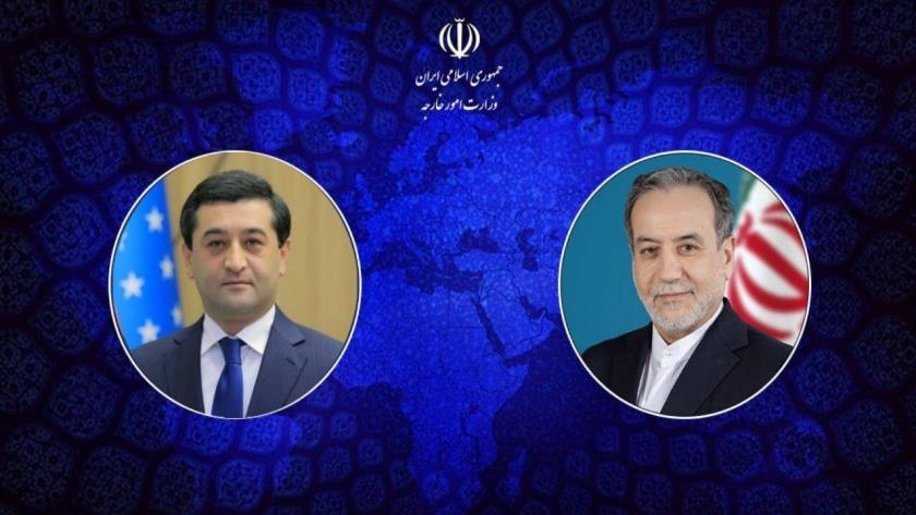 Iranpress: Iran-Uzbekistan Foreign Ministers Discuss Regional Events and US-Israel Aggression