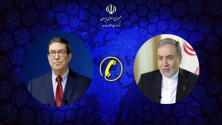 Iranpress: Phone Conversation Between Foreign Ministers of Iran and Cuba