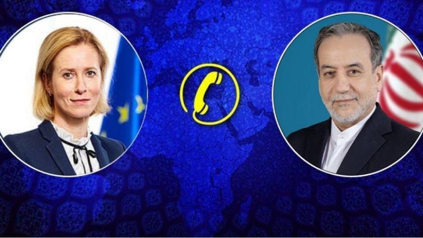 Iranpress: Iran’s FM Slams EU Inaction in Call with EU’s Kallas Amid U.S.-Israeli Aggression