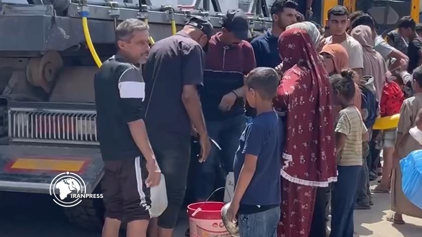 Iranpress: Gaza Water Crisis Worsens as Summer Heat Rises