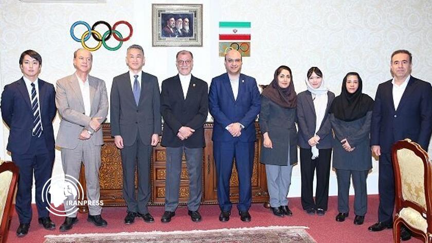 Iranpress: Japanese Ambassador Pays Tribute to Martyred Leader of the Islamic Revolution at NOC