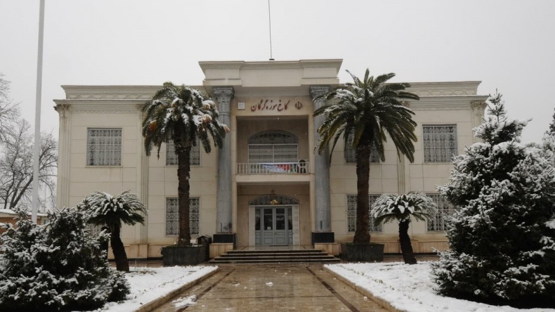 Iranpress: La beauté du palais du musée de Gorgan les jours d