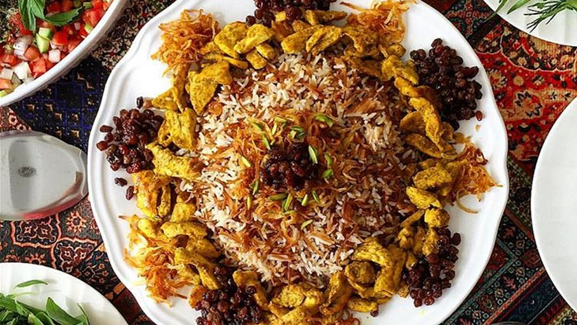 Iranpress: Vermicelles persans au riz (Reshteh polo)