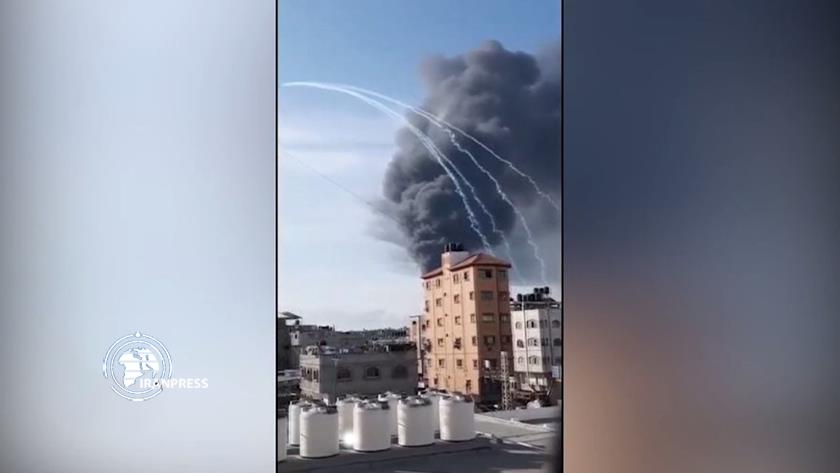 Iranpress: Palestine: Israël utilise des bombes au phosphore contre Gaza