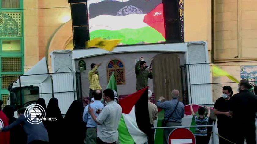 Iranpress: Célébration de la victoire de la résistance palestinienne à Téhéran