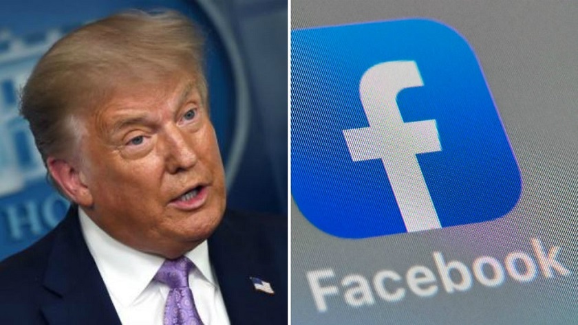 Iranpress: Facebook suspend le compte de Trump jusqu