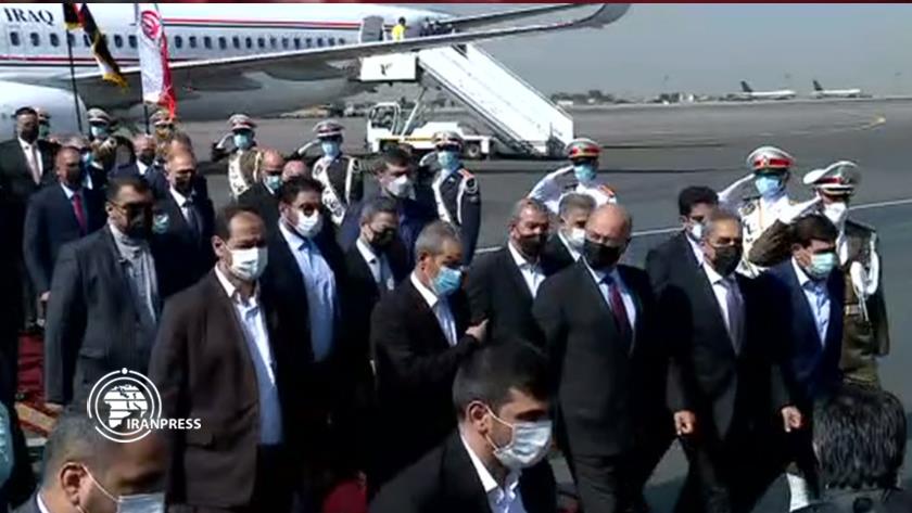 Iranpress: Le président irakien arrive à Téhéran 