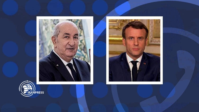 Iranpress: Entretien téléphonique entre les présidents algérien et français