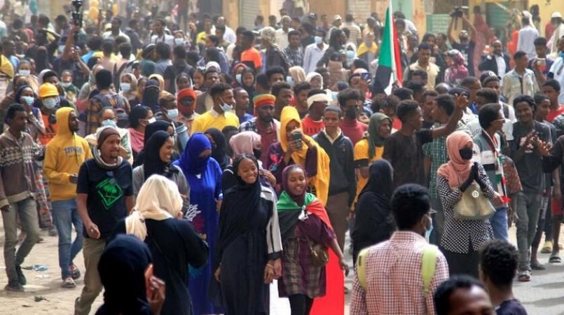 Iranpress: Manifestation des centaines de soudanais en soutien à l