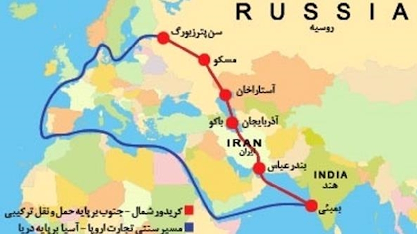 Iranpress: Le transit via le corridor nord-sud augmente au cours des trois derniers mois