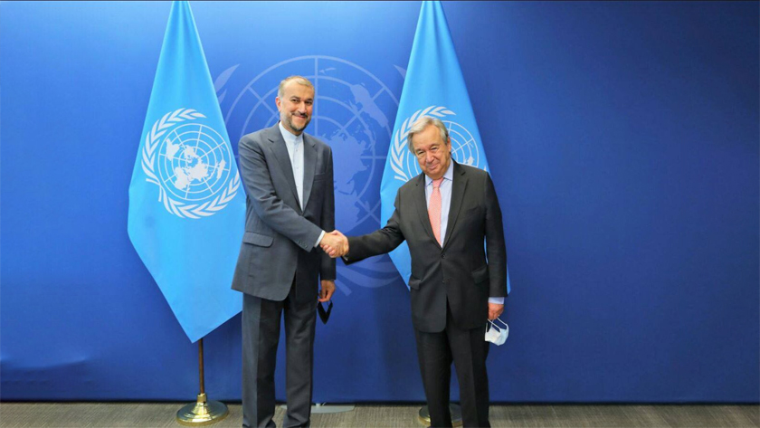 Iranpress: La rencontre du chef de la diplomatie iranienne avec António Guterres à New York
