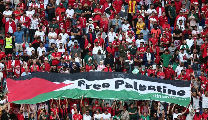 Iranpress: La colère des sionistes face au flottement du drapeau palestinien 