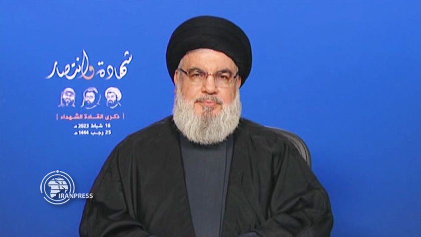 Iranpress:  Seyyed Hassan Nasrallah admet la présence massive des iraniens