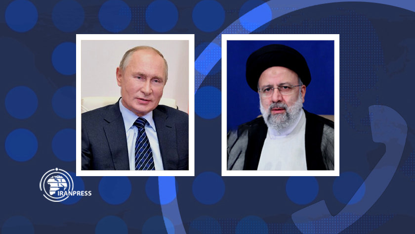 Iranpress: Entretien téléphonique des présidents  iranien et russe