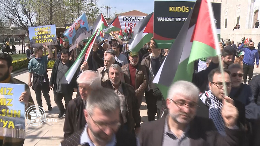 Iranpress: Marche de la Journée internationale du Quds en Turquie