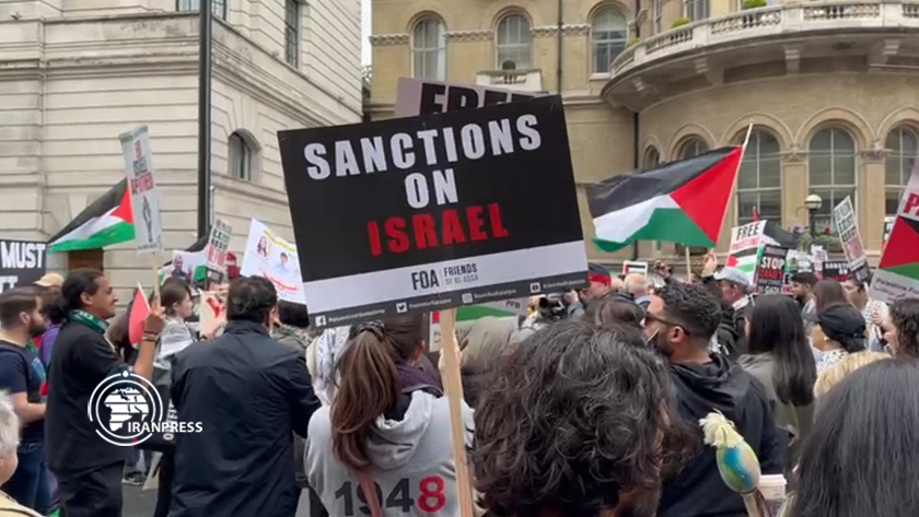 Iranpress: Une manifestation pro-palestinienne à Londres