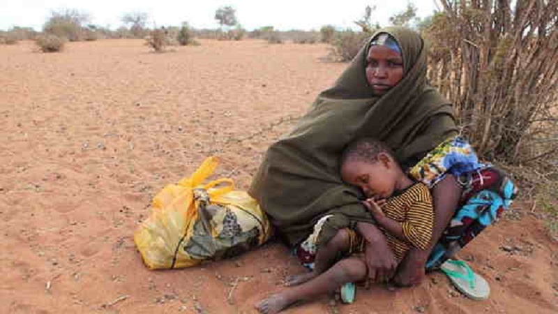Iranpress: Somalie : plus d’un million de personnes déplacées en 130 jours