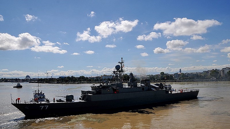Iranpress: Le destroyer Damavand  va rejoidre à la flotte du Nord de l