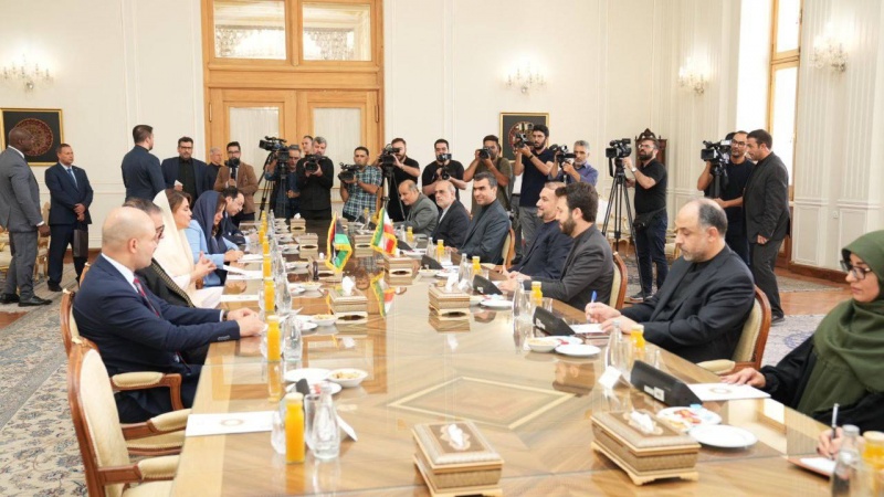 Iranpress: Rencontre entre les ministres des affaires étrangères de l