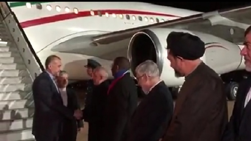 Iranpress: Le ministre iranien des Affaires étrangères est arrivé à Pretoria