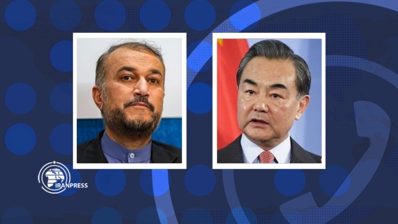 Iranpress: Entretien téléphonique des hauts diplomates iraniens et chinois