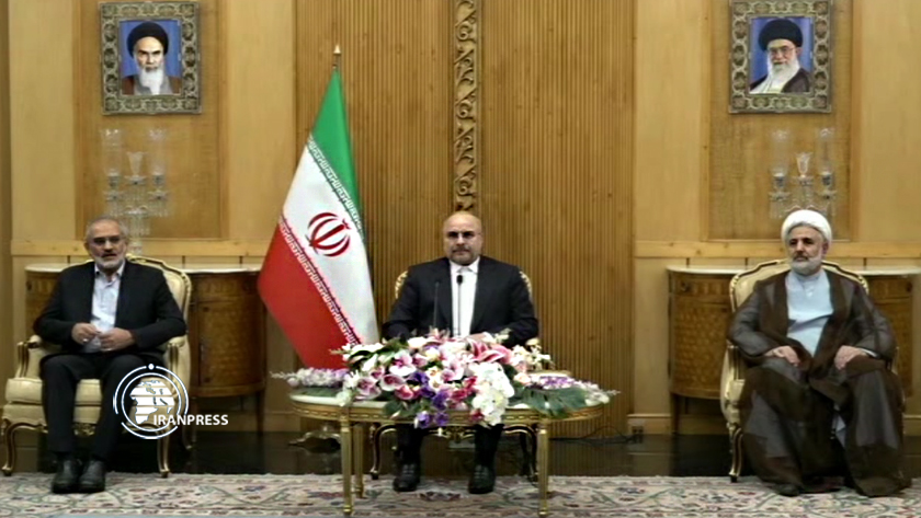 Iranpress: Discours du président du Parlement iranien avant son départ à Abou Dhabi