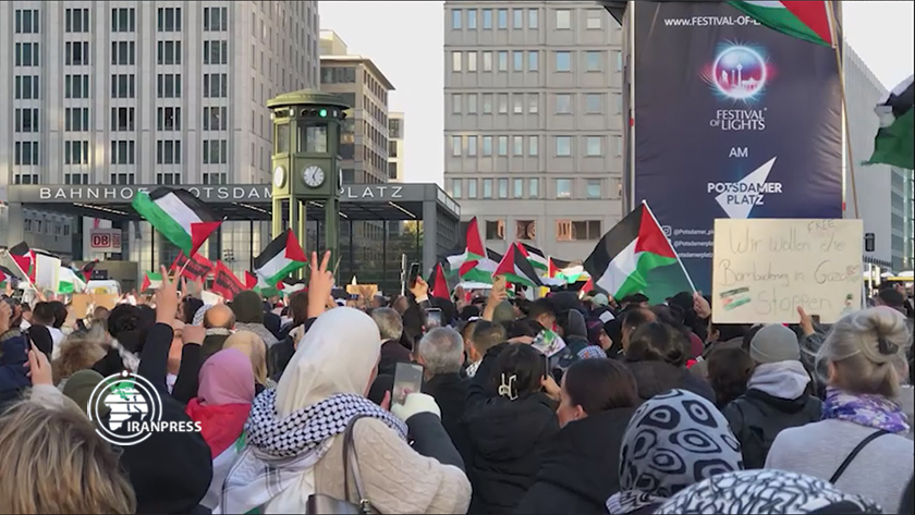 Iranpress: Rassemblement des partisans palestiniens malgré l
