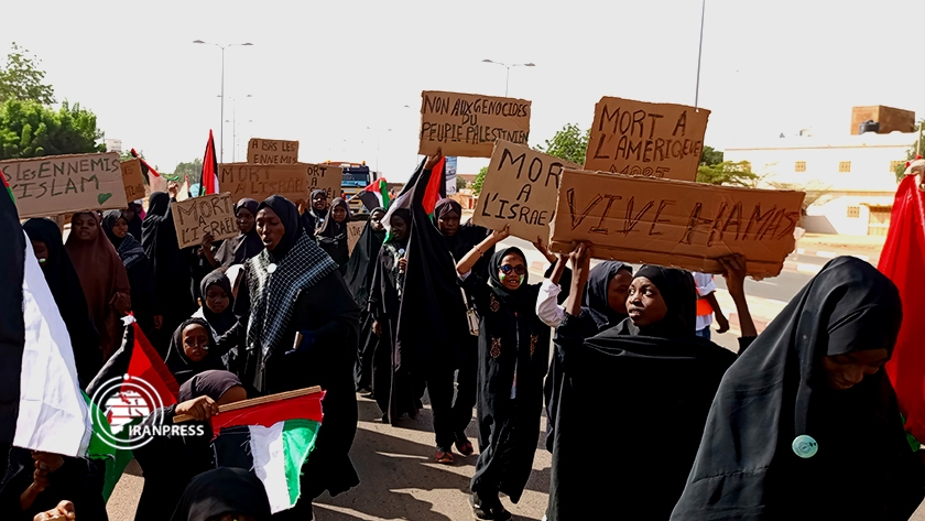 Iranpress: Manifestation des partisans de la Palestine dans la capitale du Niger