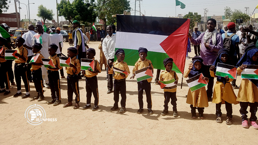 Iranpress: Rassemblement de Nigérians; Arrêtez le génocide à Gaza