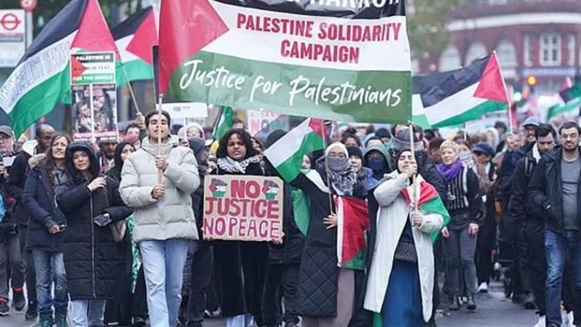 Iranpress: Une nouvelle vague de soutien au peuple palestinien à travers la Grande-Bretagne