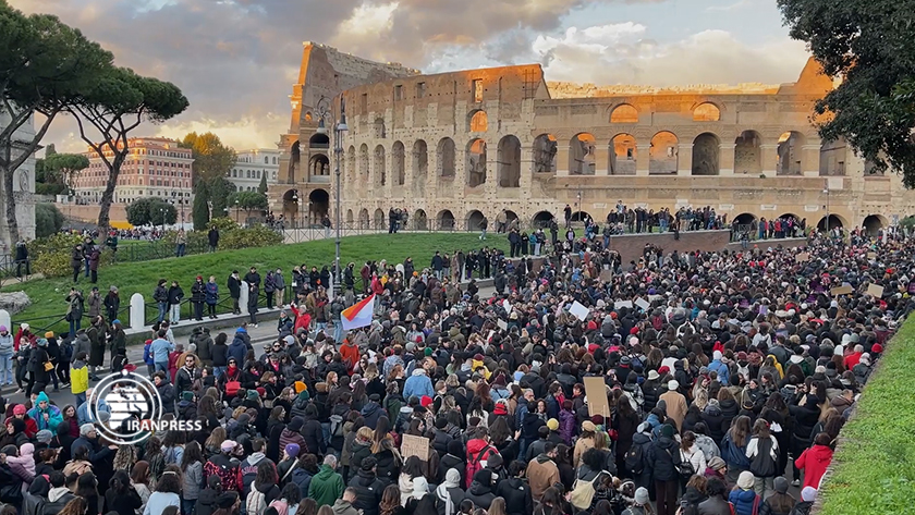 Iranpress: Manifestations massives de femmes italiennes contre la violence