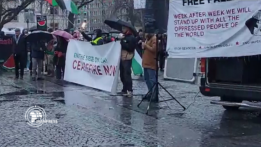 Iranpress: Rassemblement des partisans de la Palestine à Zurich, en Suisse