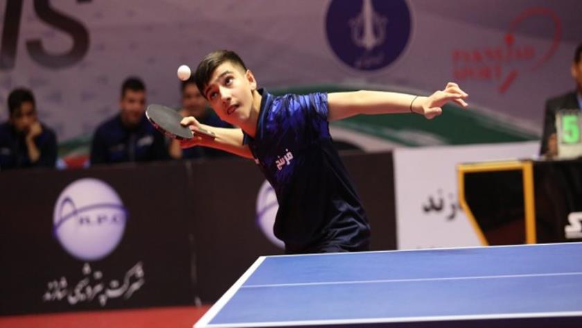 Iranpress: Tennis de table : Un adolescent iranien numéro 1 dans le classement mondial