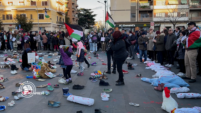 Iranpress: Commémoration de la mémoire des enfants martyrs palestiniens en Italie
