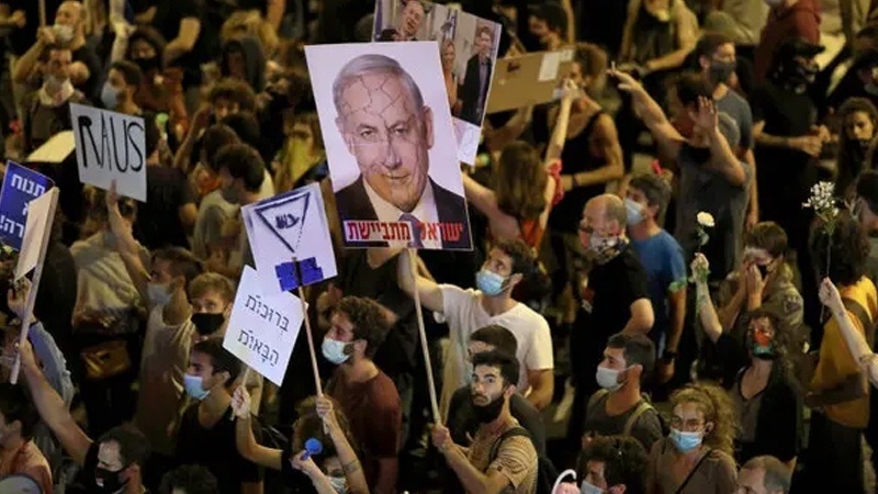 Iranpress: Manifestations contre Netanyahu dans les territoires occupés