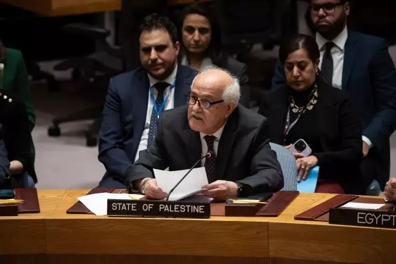 Iranpress: Cessez-le-feu : le représentant de la Palestine à l’ONU condamne le veto américain