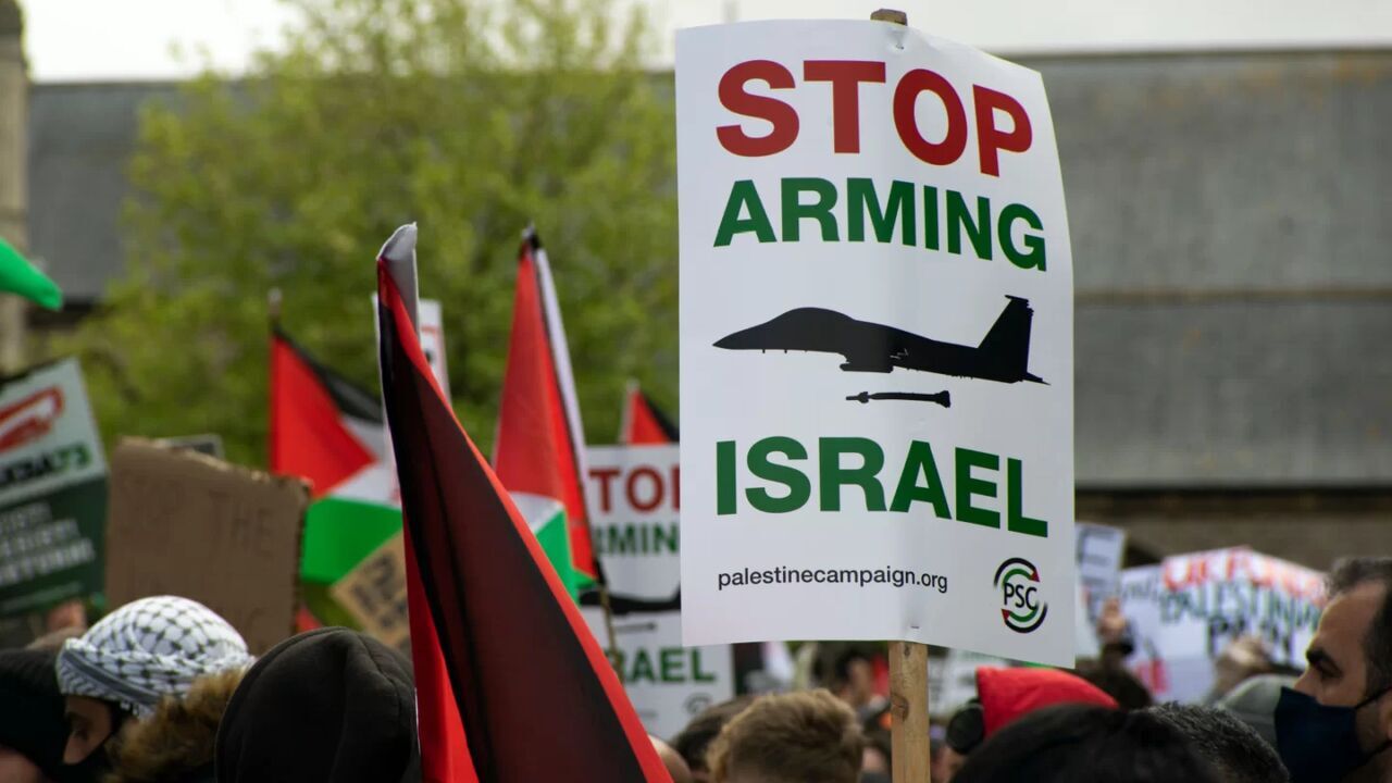 Iranpress: Manifestation contre le génocide à Gaza au Royaume-Uni