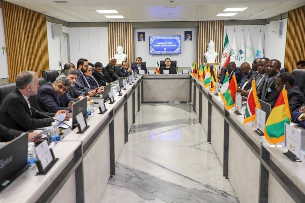 Iranpress: Les ambassadeurs des pays africains à Téhéran ont visité l