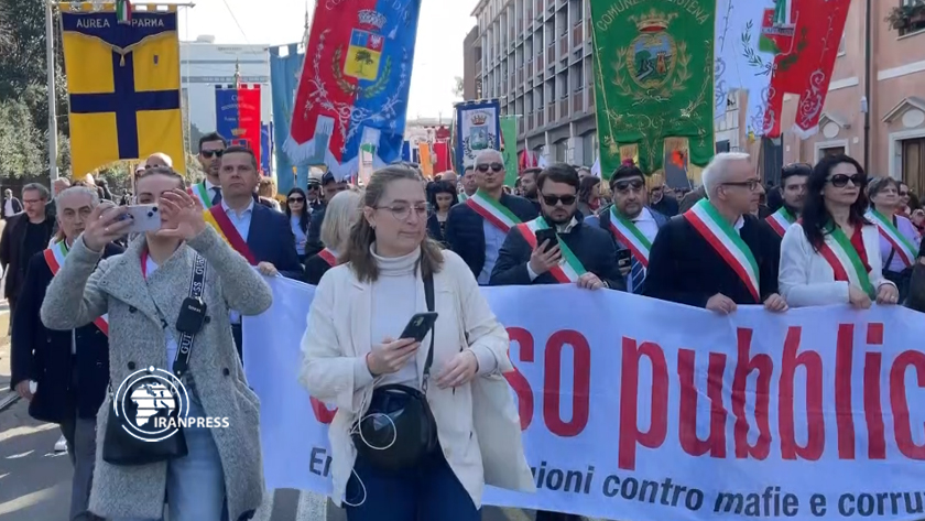 Iranpress: Manifestations en Italie pour protester contre la propagation de la criminalité 