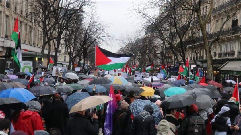 Iranpress: Manifestation des partisans de la population de Gaza à Paris