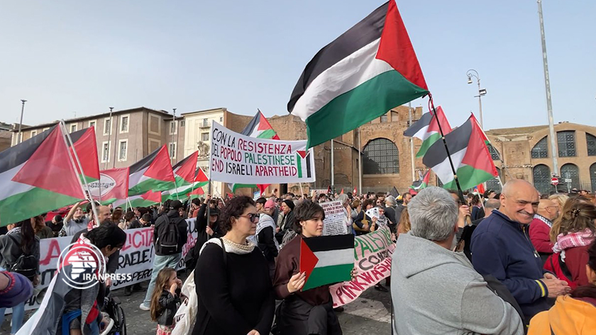 Iranpress: Marche des Italiens en soutien à la Palestine et à Gaza