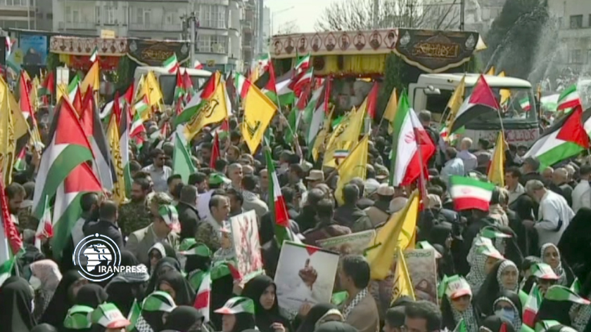 Iranpress: Les rassemblements pour la Journée mondiale d’Al-Quds débute à travers l