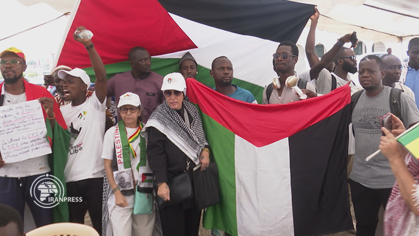 Iranpress: Rassemblement de partisans palestiniens à Dakar