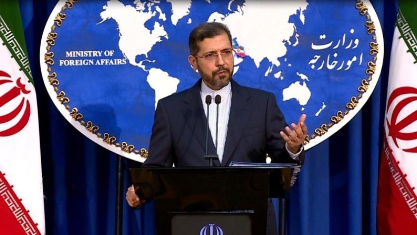 Iranpress: La réaction de Khatibzadeh à la déclaration des ministres des Affaires étrangères des pays du G8
