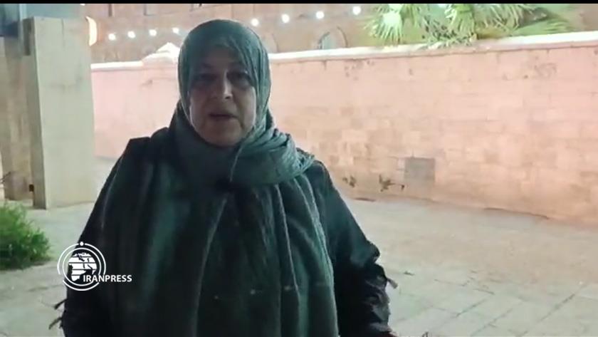 Iranpress: Les femmes palestiniennes continuent de défendre la mosquée Al-Aqsa