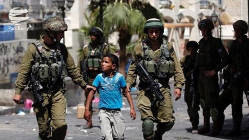 Iranpress: Le régime sioniste a arrêté 230 enfants palestiniens en 2021