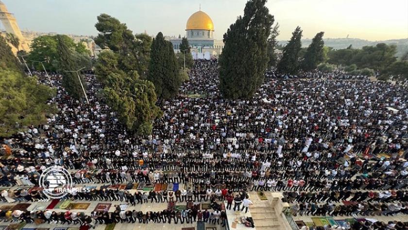 Iranpress: Prière du vendredi à la mosquée Al-Aqsa