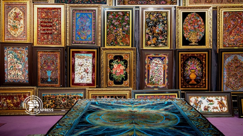Iranian carpet exhibition in Qazvin
