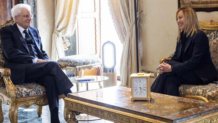 ​​Meloni, 45, meets with President Mattarella Friday morning